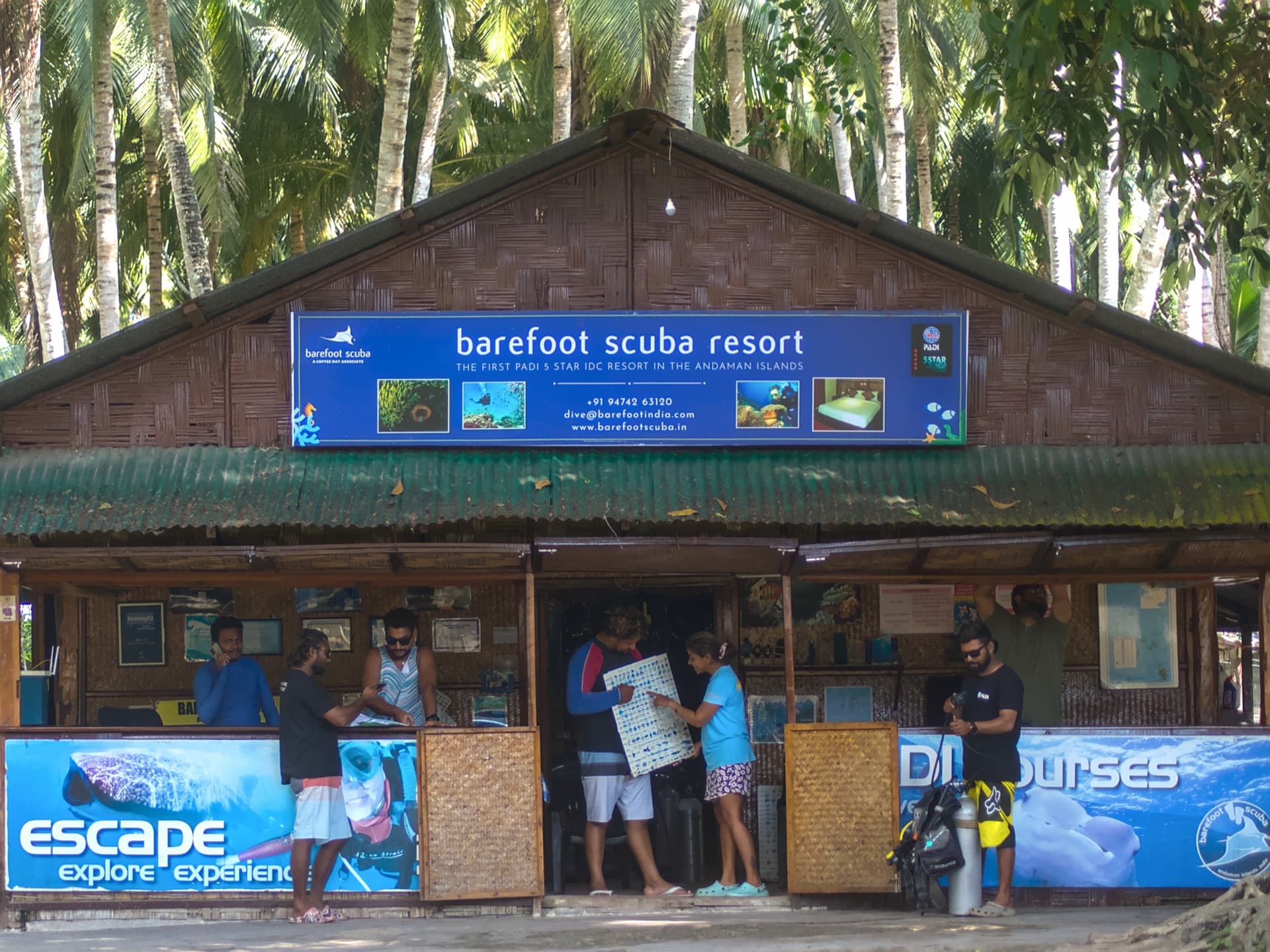 Barefoot Scuba